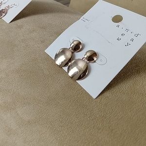 Stacked Gold Circle Earrings